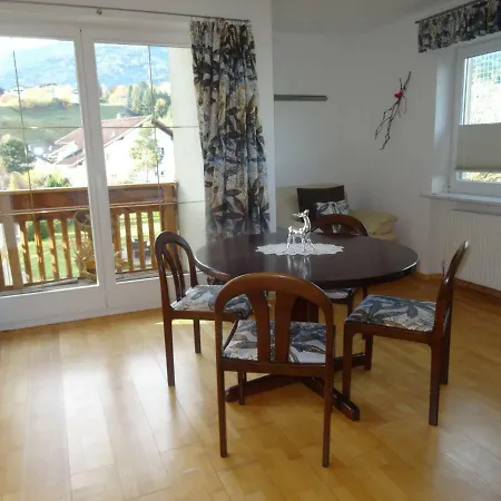 アパート Ferienwohnung Panoramafenster *